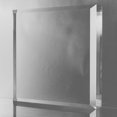 thumbnail image 3 of CiaoHER 2in Thickness Beveled Solid Acrylic Display Block Clear Polished Pedestal Stand Riser Solid Base (11x11), 3 of 4