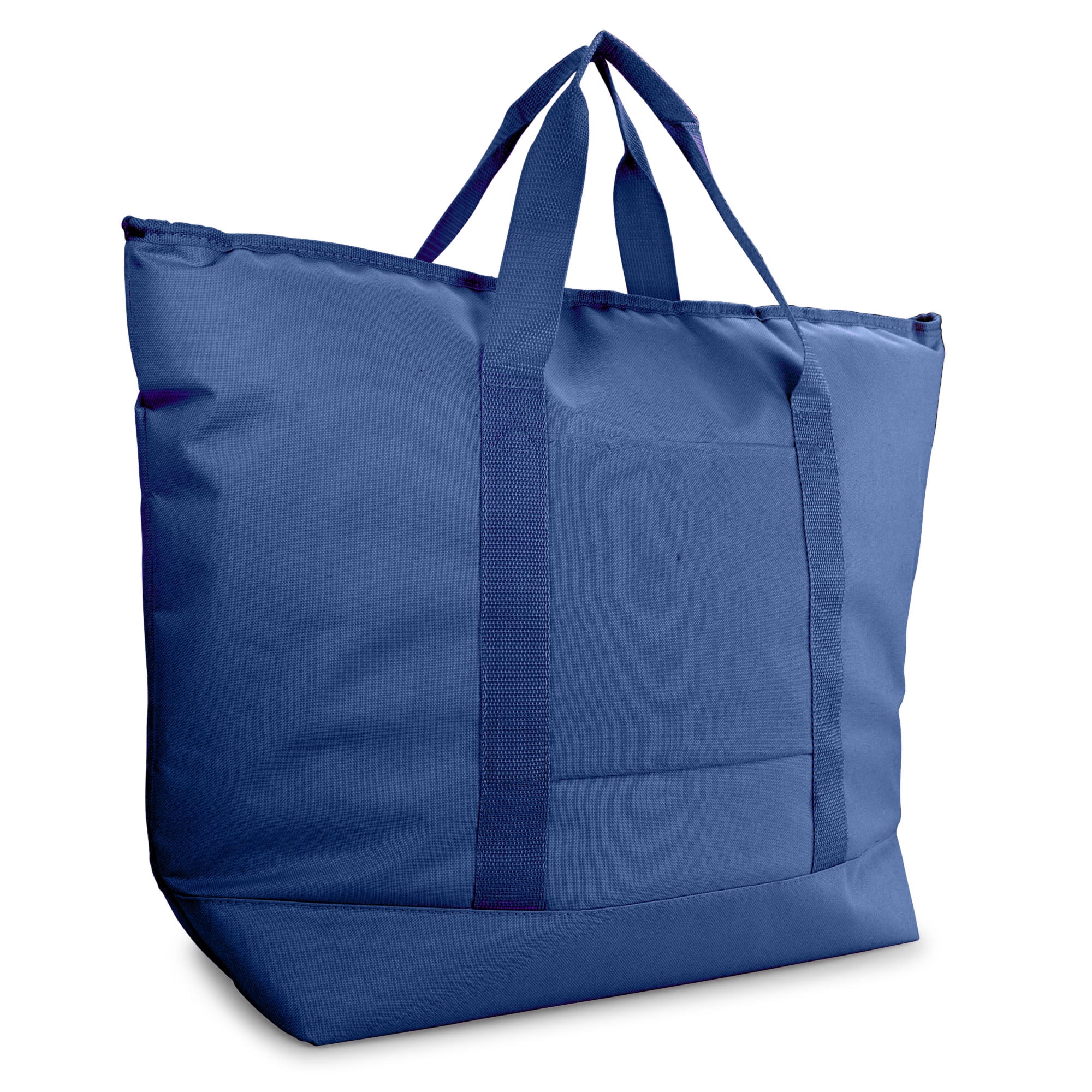 DALIX Large Cooler Tote Bag w/ Zipper Leakproof Bottom Carry Storage