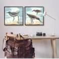 thumbnail image 2 of Stupell Industries Dawning Friends Sandpiper Coast Graphic Art Black Framed Art Print Wall Art, Set of 2, Design by Marcus Prime, 2 of 7