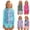 Light Blue, variant on Gunia Swim Suits For Girls Sun Long Sleeve Rash Guard With Zipper Pockets Three Piece Outfit Bathing Suit Girls' Swimwear For Holiday Beach Pool 4-16 Years