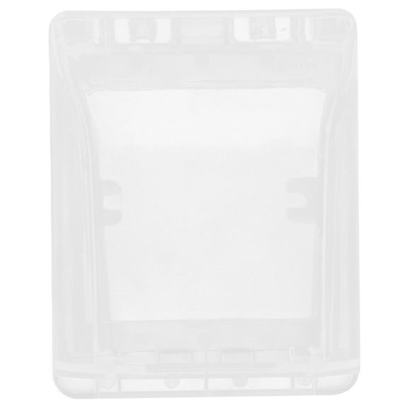 Transparent Socket Protector for Bathroom 86 Type Waterproof Wall Outlet Cover Weatherproof Outdoor Electrical Outlet Cover