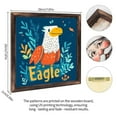 thumbnail image 2 of Bald Eagle Design Wooden Sign Wall Plaque - Vintage Art Decoration, Wall Decoration - Ideal Gift For Home Decoration, Living Room, Bathroom, Bedroom, Garden, Dining, Bar, Cafe, Festival Party Decor, 2 of 7