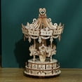 thumbnail image 1 of Mechanical 3D Puzzle for Adults - Wooden Jigsaw Building Kit, 1 of 4