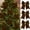 Brown, variant on 12 Pcs Velvet Bows for Christmas Tree - 6 Inch Vintage Velvet Ribbon Christmas Bows for Gift Wrapping Xmas Tree Topper Bow Ornaments for Garland Wreath Bows Decor