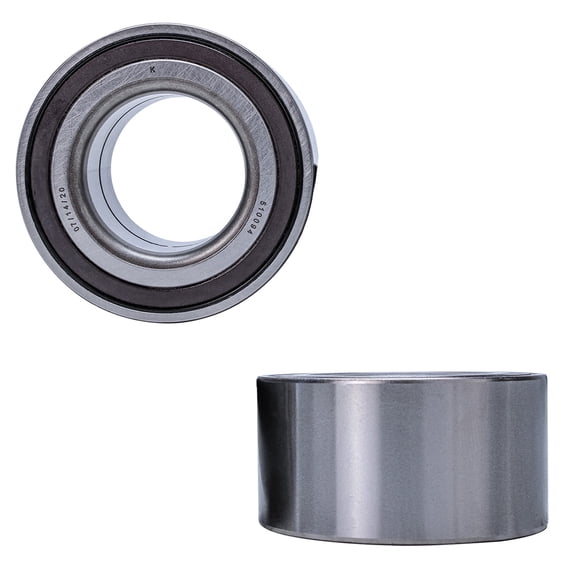 Detroit Axle - Pair Front Wheel Bearings for Toyota 2006-2020 Yaris, Scion 2008-2014 xD, 2012-2015 iQ, 2012-2019 Prius C, Replacement Wheel Bearings Assembly