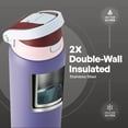 thumbnail image 4 of TAL 32oz Stainless Steel 2-in-1 Water Bottle with Straw and Chug Lid, Purple, 4 of 6