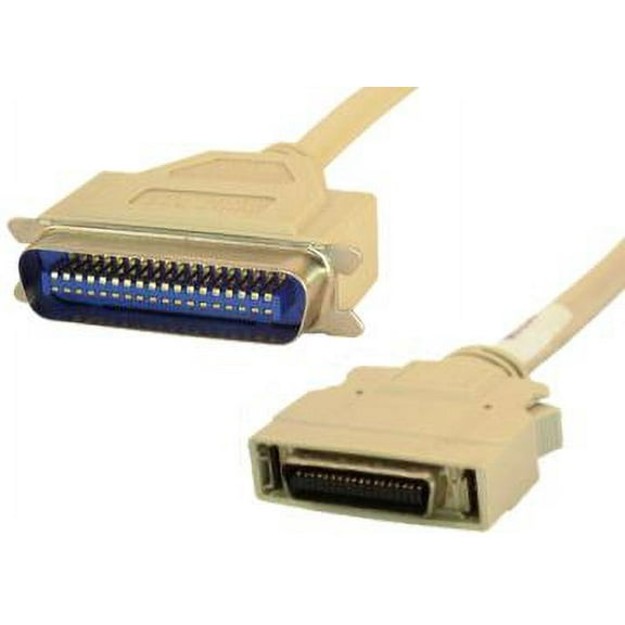IEC M2250-10 IEEE 1284 Parallel Cable CN36 Male to Compact CH36 Male 10'