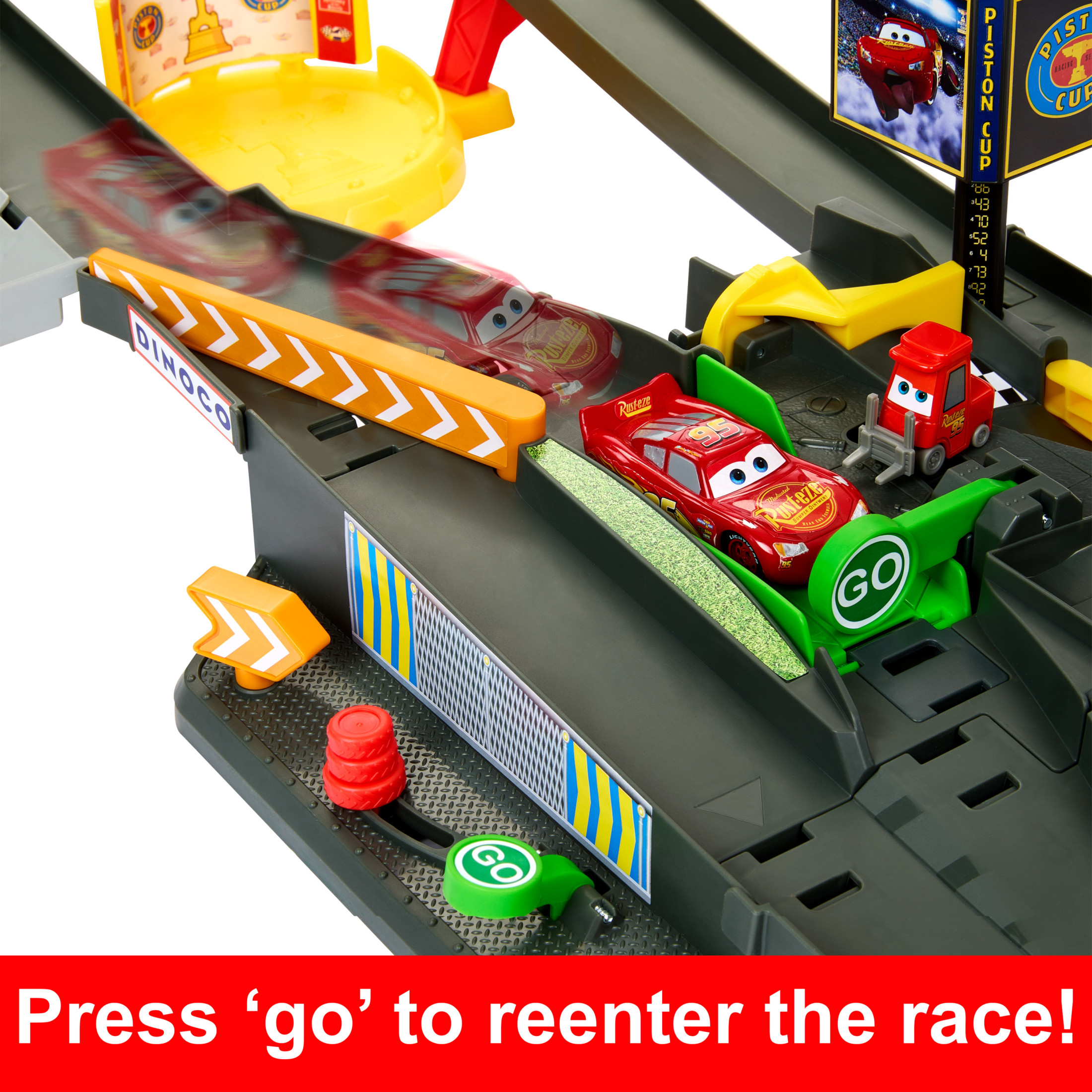 Disney Pixar Cars Piston Cup Action Speedway Playset photo 5