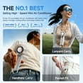 thumbnail image 5 of Holipet Mini Portable Handheld Fan – 15000RPM Coldest Turbo Cooling, 24H Runtime, 100-Speed Collapsible Fan for Travel & Desk Use., 5 of 14