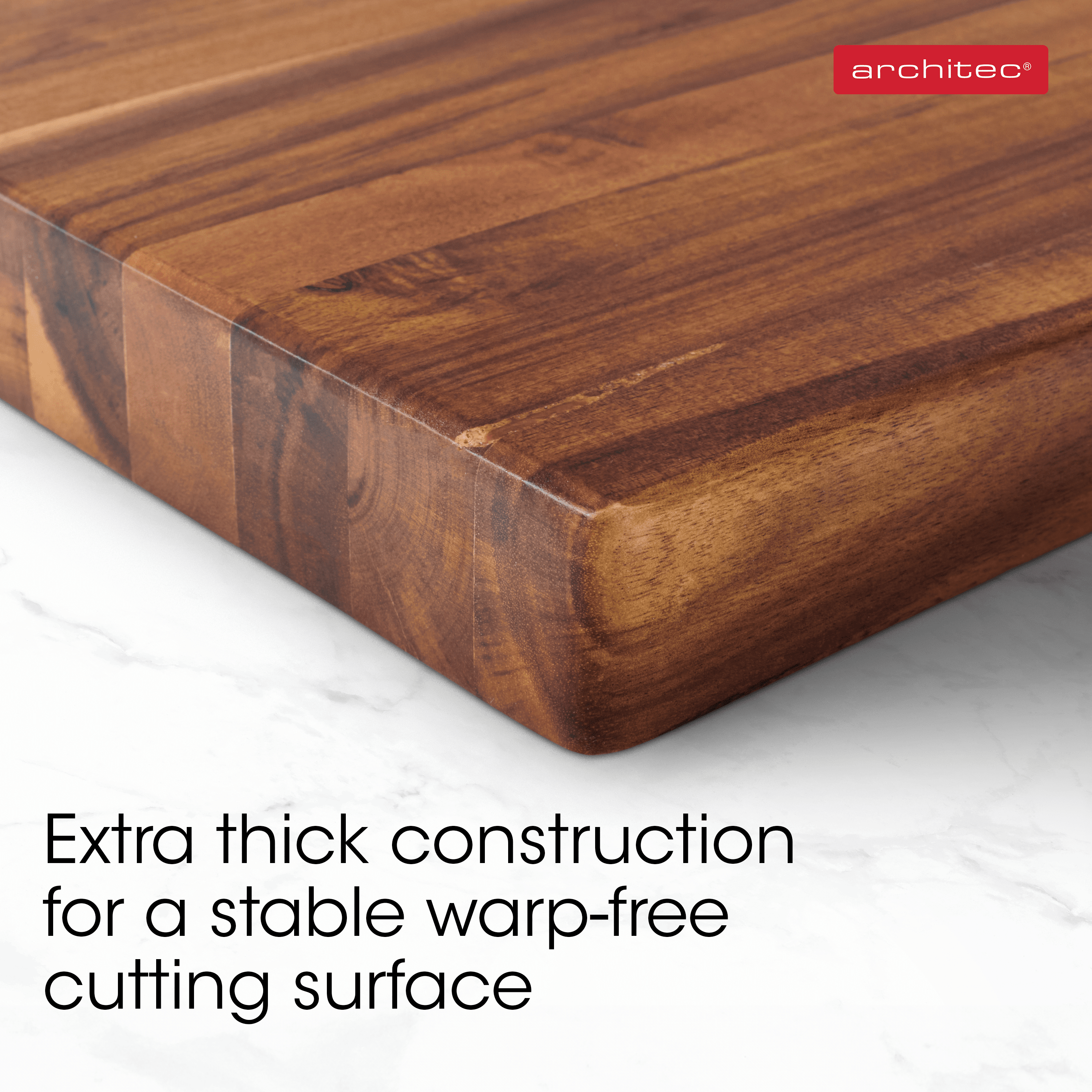 Architec Edge-Grain Acacia Chop Block 18" x 23"