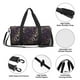 thumbnail image 4 of Fotbe Dice Bolsa Deportiva de Lona Plegable con Estampado, Bolsa de Gimnasio con Bolsillo Seco/Húmedo, Bolsa de Viaje Ultraligera de Gran Capacidad, 4 of 6
