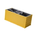 thumbnail image 4 of Rongfmy Porte-Stylo Conteneur d'Expédition Compact Multifonction Boîte de Rangement Jaune, 4 of 8