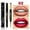 B, variant on Mcolor 2-in-1 Waterproof Lipstick Lip Liner, 12 Colors Lip Liner and Lipstick Combo, Long-lasting 24 Hour Lipgloss Matte Lipstick and Lip Pencil Liners Makeup Gift Set for Girls Women