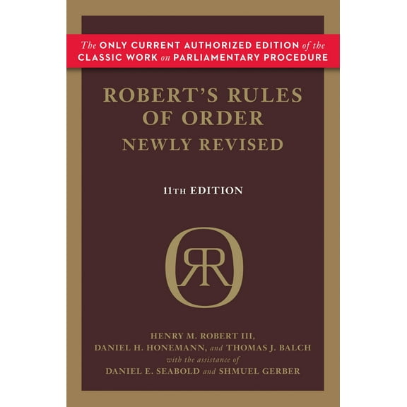 Robert's Rules of Order (Paperback): Robert's Rules of Order (Paperback)