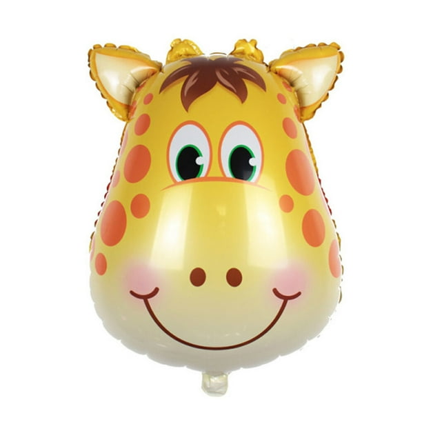 Inteprter 1 pieza de globos de papel de aluminio de animales grandes, globo temático de fiesta destacado de cumpleaños, decoración de cebra, Tigre, Kits de decoración para fiestas No.03