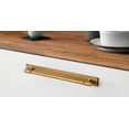 thumbnail image 6 of Goo-Ki 7.6" Hole Centers Antique Brass Cabinet Drawer Pulls with Backplate Spacer, 2 Pack Bar Pull Handles Zinc Alloy Kitchen Hardware for Cupboard, 6 of 6