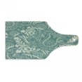thumbnail image 1 of Floral Cutting Board, Marrakech Ornament with Abstract Paisley Style Nature Inspired Motifs, Decorative Tempered Glass Cutting and Serving Board, in 3 Sizes, by Ambesonne, 1 of 2