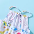 thumbnail image 5 of Gerichy Toddler Girl Swimsuit,Girls Bathing Suit Summer Kids Baby Girls Bow Floral Print Vest Swimwear Swimsuit Bikini Outfits, 5 of 8