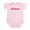 Petal Pink, variant on CafePress - Milkman (Sporty Red) Infant Bodysuit - Baby Light Bodysuit, Size Newborn - 24 Months