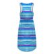 thumbnail image 5 of Vestidos lisos sueltos sin mangas para mujer Vestido corto informal con bolsillos Tie-Dye Rainbow Gradient Print Dress Pompotops ghjkhdj10445, 5 of 7