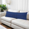 thumbnail image 2 of Basketball Body Pillow Cover 20 x 60 Inch Decorative Pillow Cover Blue Abstract Black Lines Ball Sports Lumbar Pillowcase Seasonal Rectangle Cushion Case for Couch Sofa Bed Living Room, 2 of 9