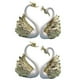 thumbnail image 1 of 4 Piezas de Figuras de Adornos de Cisne, Decoración de Pastel de Cisne, Decoración de Figuras de Coche, Decoración de Navidad para Bodas Hogar A, 1 of 5