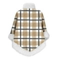 thumbnail image 5 of Cavosen Shawl Wraps for Women Fleece Elegant Shawls Plaid Soft Thicken Warm Scarves Oversized Winter Everyday Wear, 5 of 6