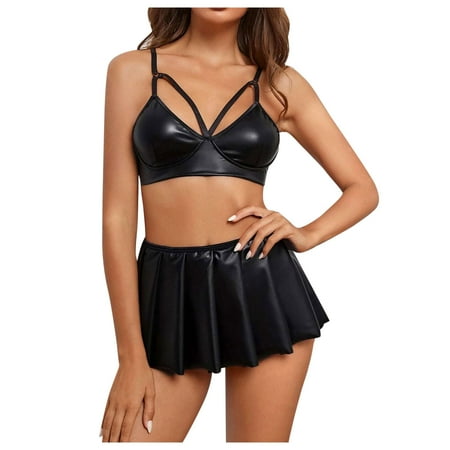 

Lingerie For Women Naughty Patchwork Underwear Fashion Nightdress Print Nightgowns
