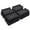 Black 8 Pack-2 Inch, variant on 6 Inch Brown 4 Pack Furniture Risers, For Sofa Table Desk Headboard Chair