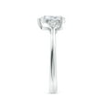 thumbnail image 3 of ANGARA Lab Grown Pear shape Diamond Engagement Ring for Women in 14K White Gold (Size-7.7x5.7mm| Color-F-G| Clarity-VS) | Anniversary, Jewelry Gift for Women | Lab-Grown Diamond Ring, 3 of 4