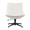 Off-White, variant on Impressions Vanity Lisa Vanity Chair with Criss Cross Leg and Cushioned Seat Backrest (Pink)