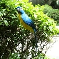 thumbnail image 5 of Vivid Parrot Ornament Imitation Animals Outdoor Tree Decoration - Blue, 5 of 9