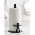 thumbnail image 5 of Soporte para toallas de papel Buddy. Portapapeles Buddy. Soporte para toallas de papel Buddy. Plástico negro, acabado muy suave al tacto. kaili Sencillez, 5 of 5