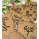 thumbnail image 2 of 120 elegantes tarjetas de agradecimiento de papel kraft blanco con sobres y pegatinas de papel kraft, 6 diseños a granel con letras negras para bodas, negocios, formales y todas las ocasiones, 4 x 6, 2 of 6