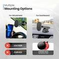 thumbnail image 4 of TRAHOO-- MagSafe Car Phone Mount Compatible with iPhone 15 14 13 12 Pro Max, Pro, Plus, and with Magsafe Phones and Cases (MagSafe Magnetic Suction Cup Mount (Version 2.0)), 4 of 4