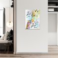 thumbnail image 2 of Giraffe Decor Wall Art Faith Wall Decor Giraffe Canvas Decorated Prints Painting Framed Artwork for Kid‘s Room living room Bedroom 12"x16", 2 of 6