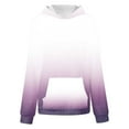 thumbnail image 7 of Tiweut Hoodies for Girls Cute Teen Preppy Hooded Sweatshirt Oversized Long Sleeve Shirts Gradient Clothes for Children Tops 4-5 Y, 7 of 7