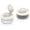 White, variant on Mini Outdoor Picnic Camping Seasoning Jar, Portable Plastic Pepper Spice Shaker, Airtight Leak-Proof Seasoning Box, Salt Pepper Container, for Travel, Lunch Box, BBQ, Camping Kitchen Gadget,1Pc