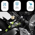 thumbnail image 3 of Motorcycle Accessories for YAMAHA MT09 FZ09 MT-09 MT 09 Rear Pedal Lowering Kit EVO Passenger Fo, 3 of 5