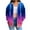 Dark Blue, variant on Front Zip Hoodies for Women Oversized Gradient Colorblock Hooded Zipper Sweatshirt Jacket Y2k Fall Coat Outerwear (M, Red 01)