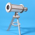 thumbnail image 4 of Kit de construcción de rompecabezas de madera 3D con telescopio de juguete científico Guangmc para niños, 4 of 6