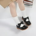 thumbnail image 2 of Toddler Girl Black Mary Jane Dress Shoes Size 12 - Little Girl Oxford Shoes for Easter Flower Girl Party School Shoes, 2 of 6