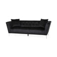 thumbnail image 2 of Modern 3-Seat Sofa with Metal Legs – Ergonomic Comfort & Durable Design for Living Room and Study Spaces, 2 of 9