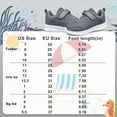 thumbnail image 2 of YHOON Boys Girls Shoes Sneakers Slip on Walking Tennis Shoes Lightweight Kids Shoes Grey Toddler Size 8, 2 of 6