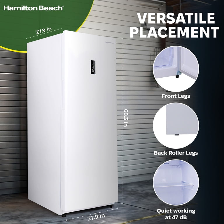 Hamilton Beach 14 Cu. ft. Upright Convertible Refrigerator Freezer