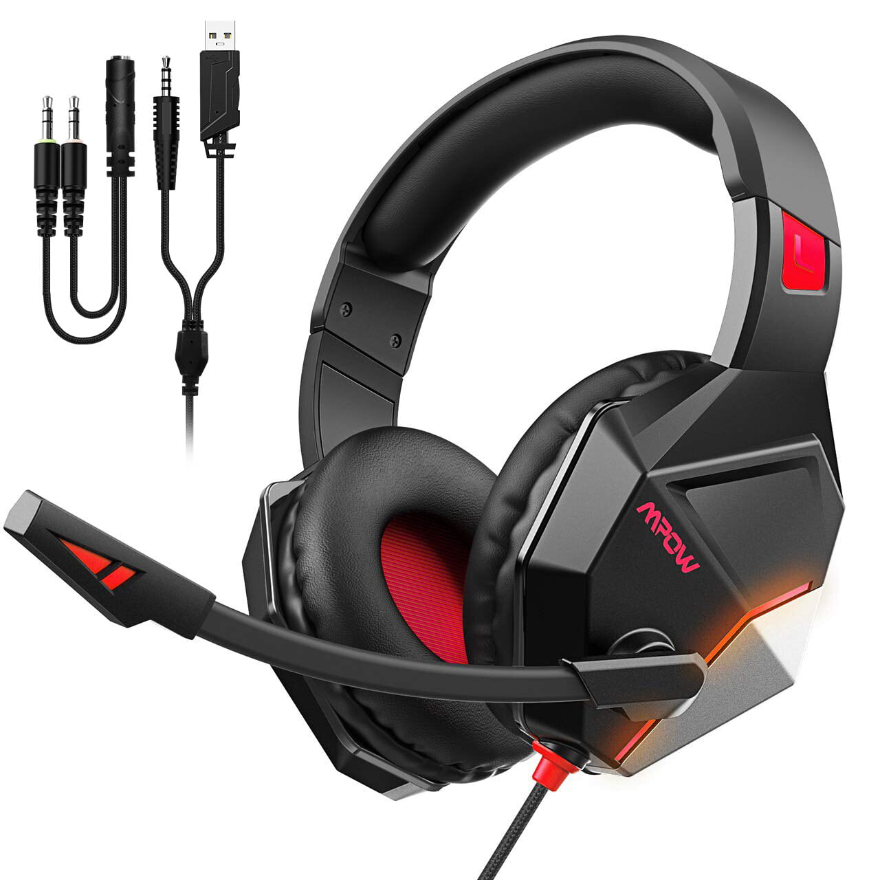 ENVEL Gaming Headset for PS4 with Mic,PC,Xbox One,Laptop 