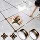 thumbnail image 5 of Billuyoard Adhesivos para azulejos a prueba de polvo PVC Diagonal resistente al desgaste autoadhesivo impermeable suelo calcomanía cinta de Decoración del hogar Negro Brecha de mosaico, 5 of 6