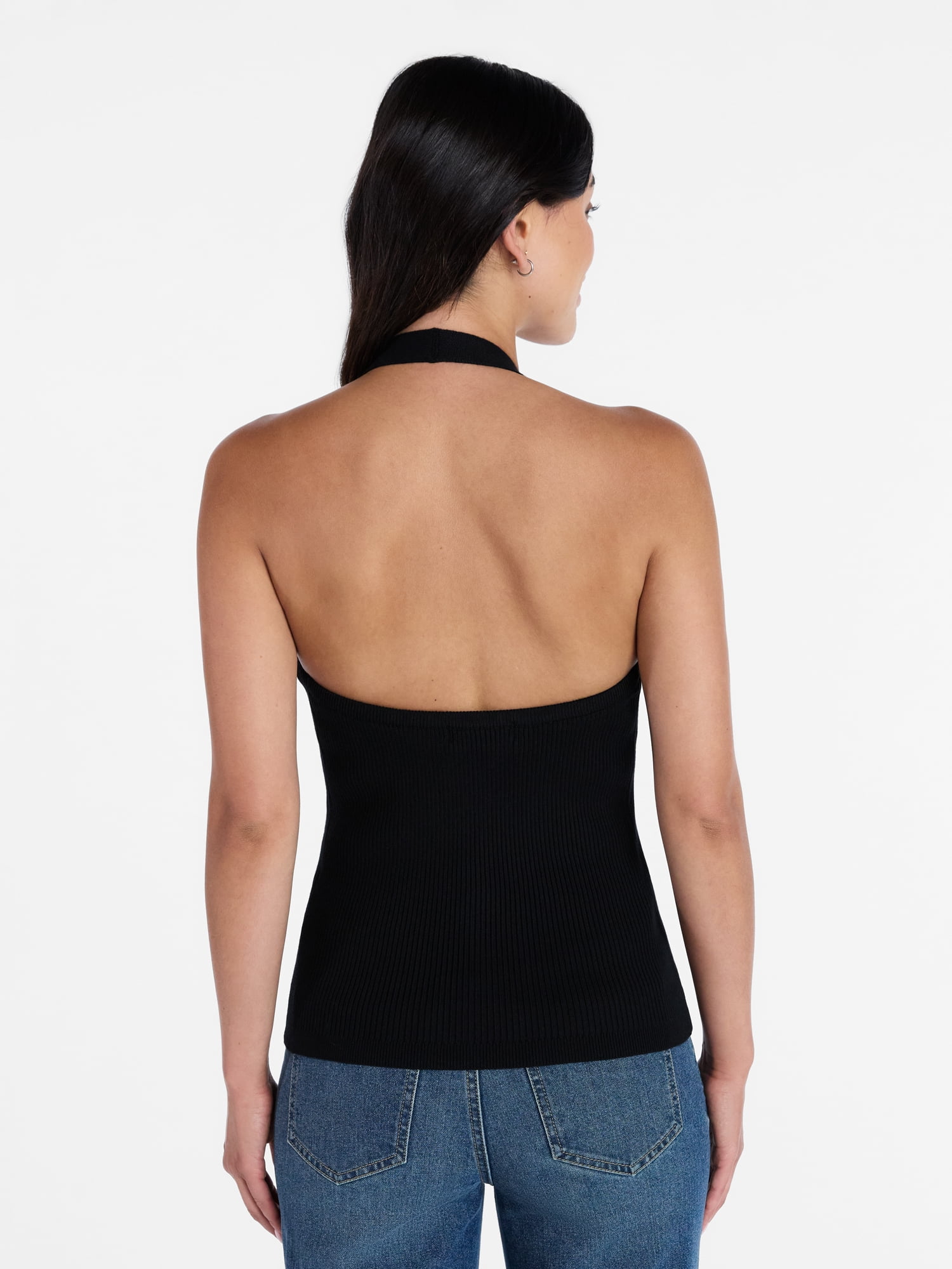 Madden NYC Women’s Halter Sweater Vest, Sizes XXS-XXL