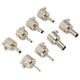 thumbnail image 3 of 8pcs Heat Gun Nozzles for 850 850A 852 852D 852D+ Air Pump Hot Air Welding Stations Stainless Steel Short Round Hot Air Gun Tips, 3 of 3
