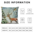 thumbnail image 5 of Qinduosi Pillow Covers ,Christmas Pillow Covers, Decorations for Home,Christmas Pillow ,Christmas Bedroom Decor,Farmhouse Christmas Decor,Christmas Decor Pillow Cover, 5 of 5
